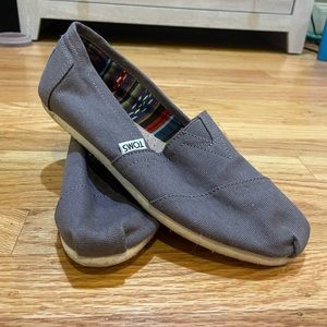 Chocolate Brown Toms Canvas Shoes